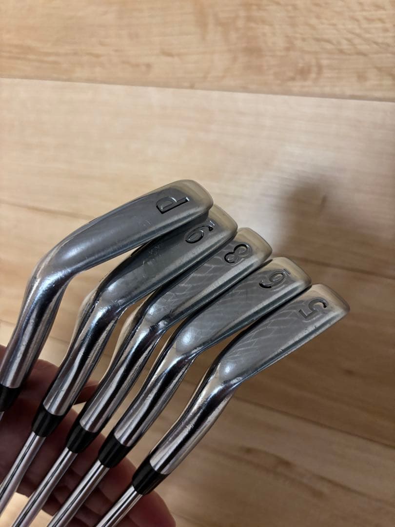 【最終値下げ】アイアンセット 5本 ステンレス製