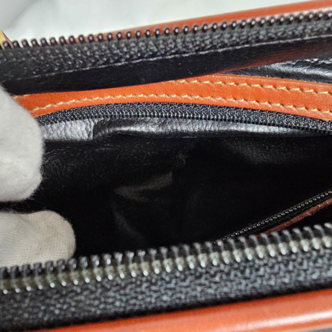 FENDI フェンディ ペカン ミニボストン ヴィンテージ 黒茶