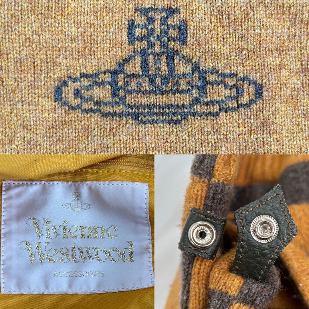 【極美品】ヴィヴィアンウエストウッド 3way バッグ ウール×レザー オーブ