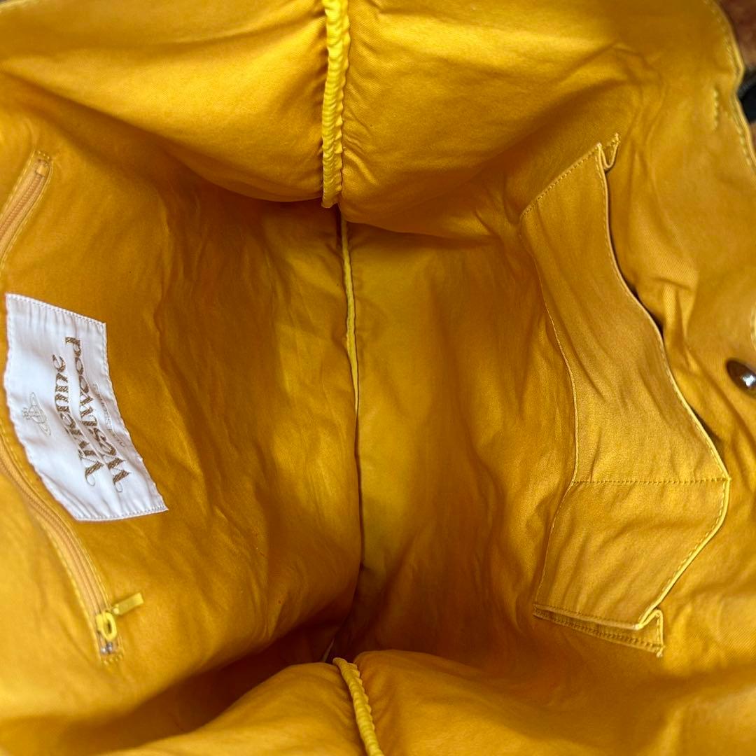 【極美品】ヴィヴィアンウエストウッド 3way バッグ ウール×レザー オーブ