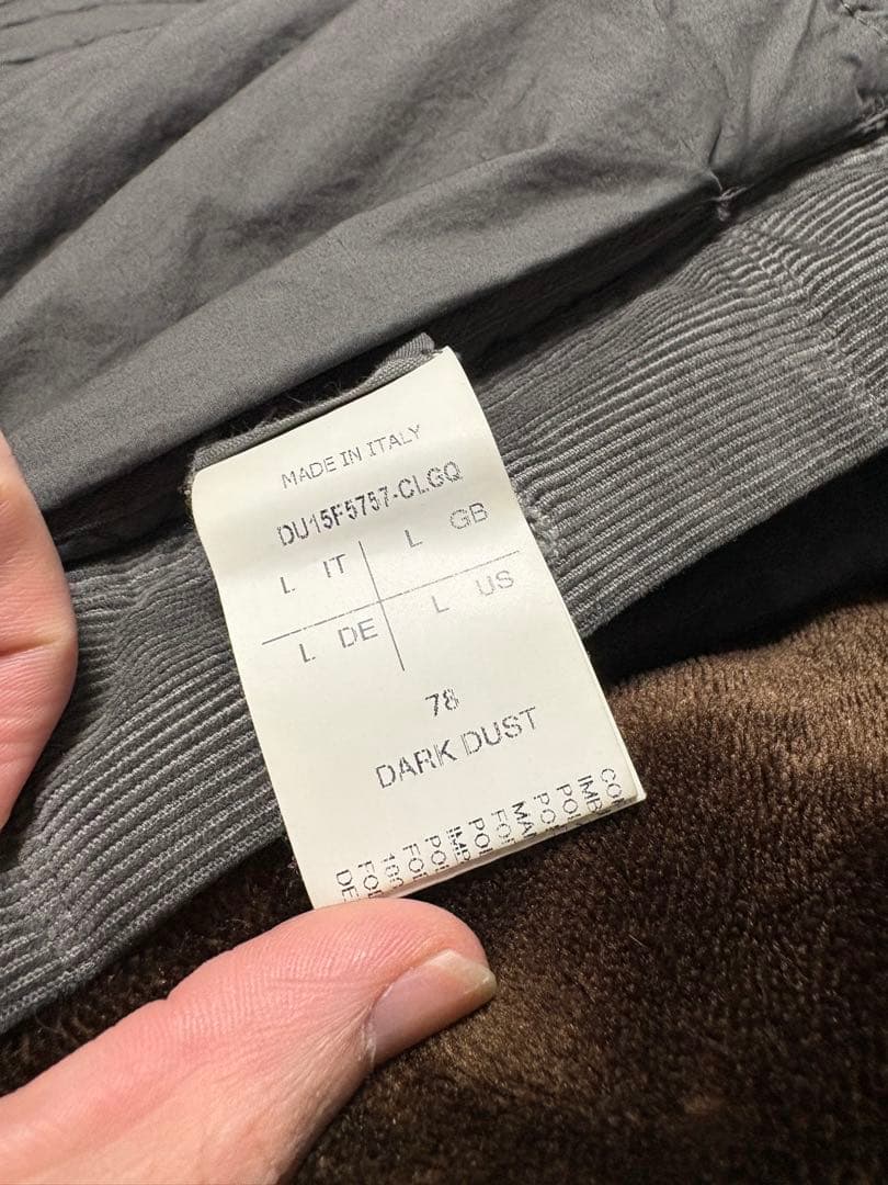 Rick owens drkshdw コーデュロイ ジャケット