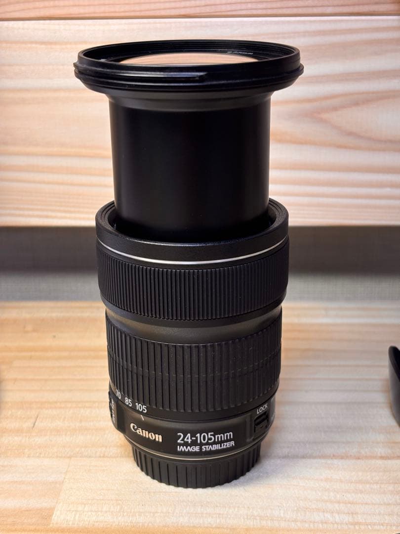 レンズ(ズーム) Canon EF 24-105mm 3.5-5.6 IS STM +EW-83H