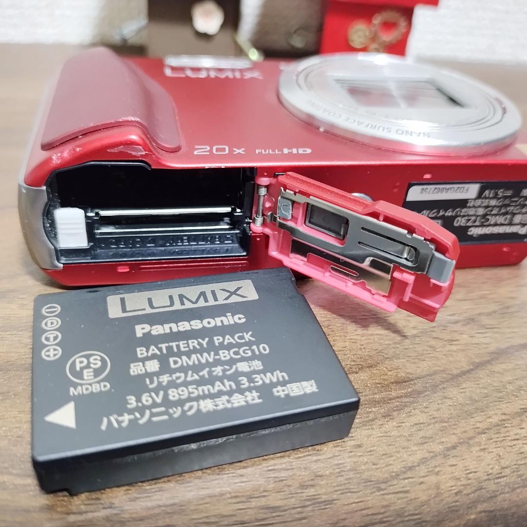 【動作確認済★美品】パナソニック デジタルカメラ LUMIX DMC-TZ10