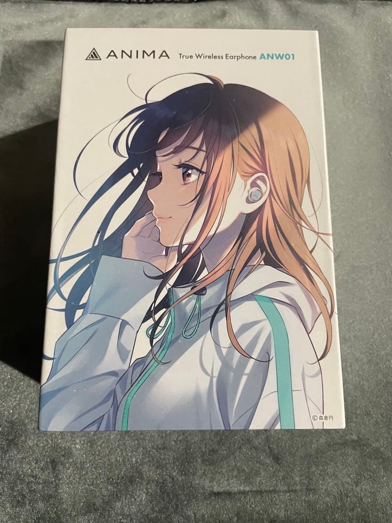 【ジャンク】ANIMA ANW01 戌亥とこ ホワイト ワイヤレスイヤホン