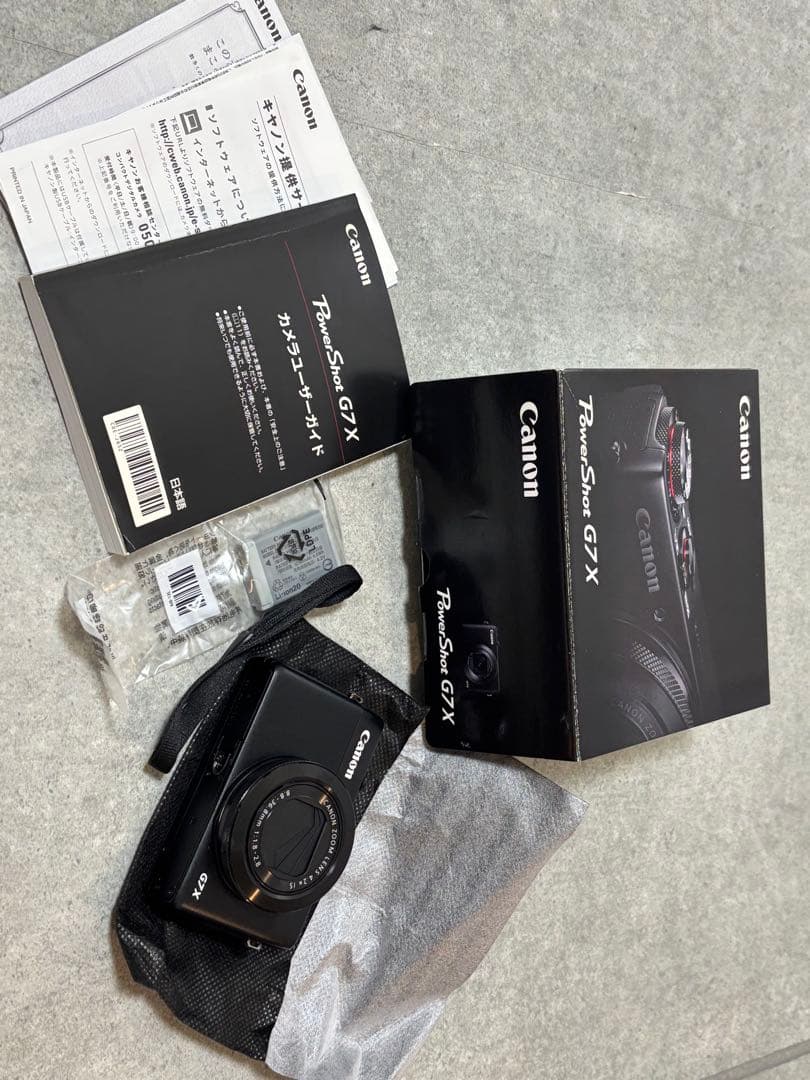 極美品　Canon PowerShot G7X デジタルカメラ