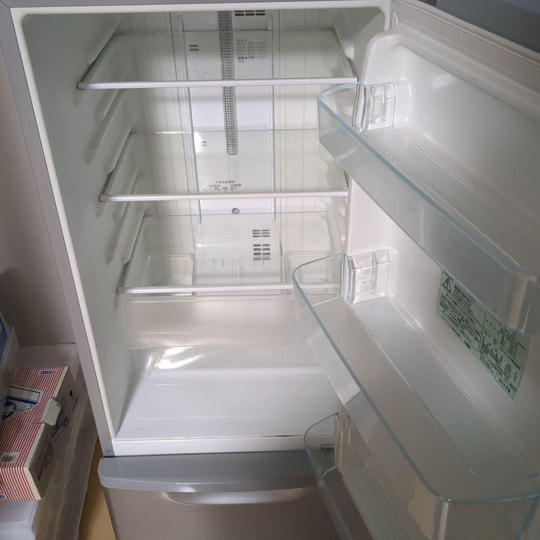 Panasonic 冷凍冷蔵庫　168L　2ドア　シルバー