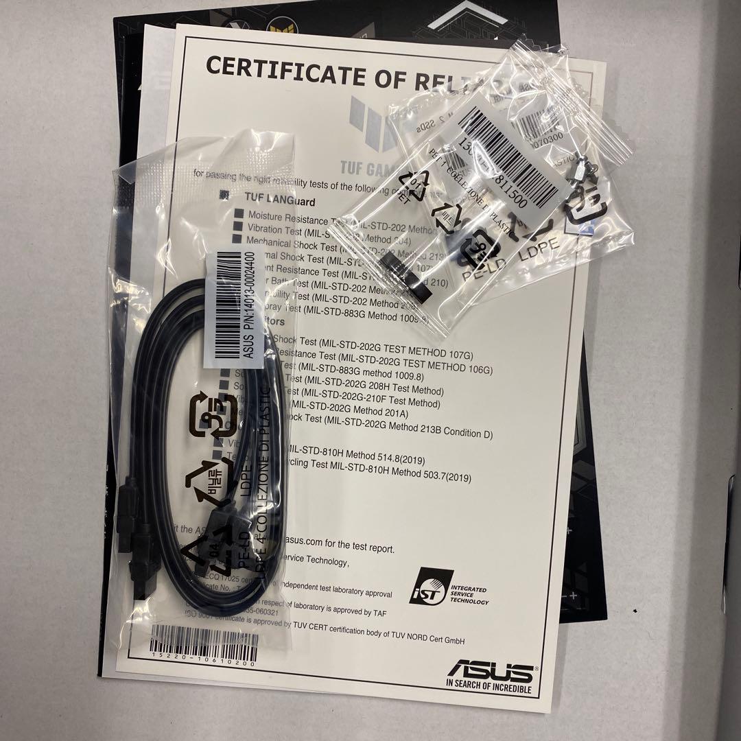 ASUS TUF GAMING B760M-PLUS-BTF WI D4送料込み