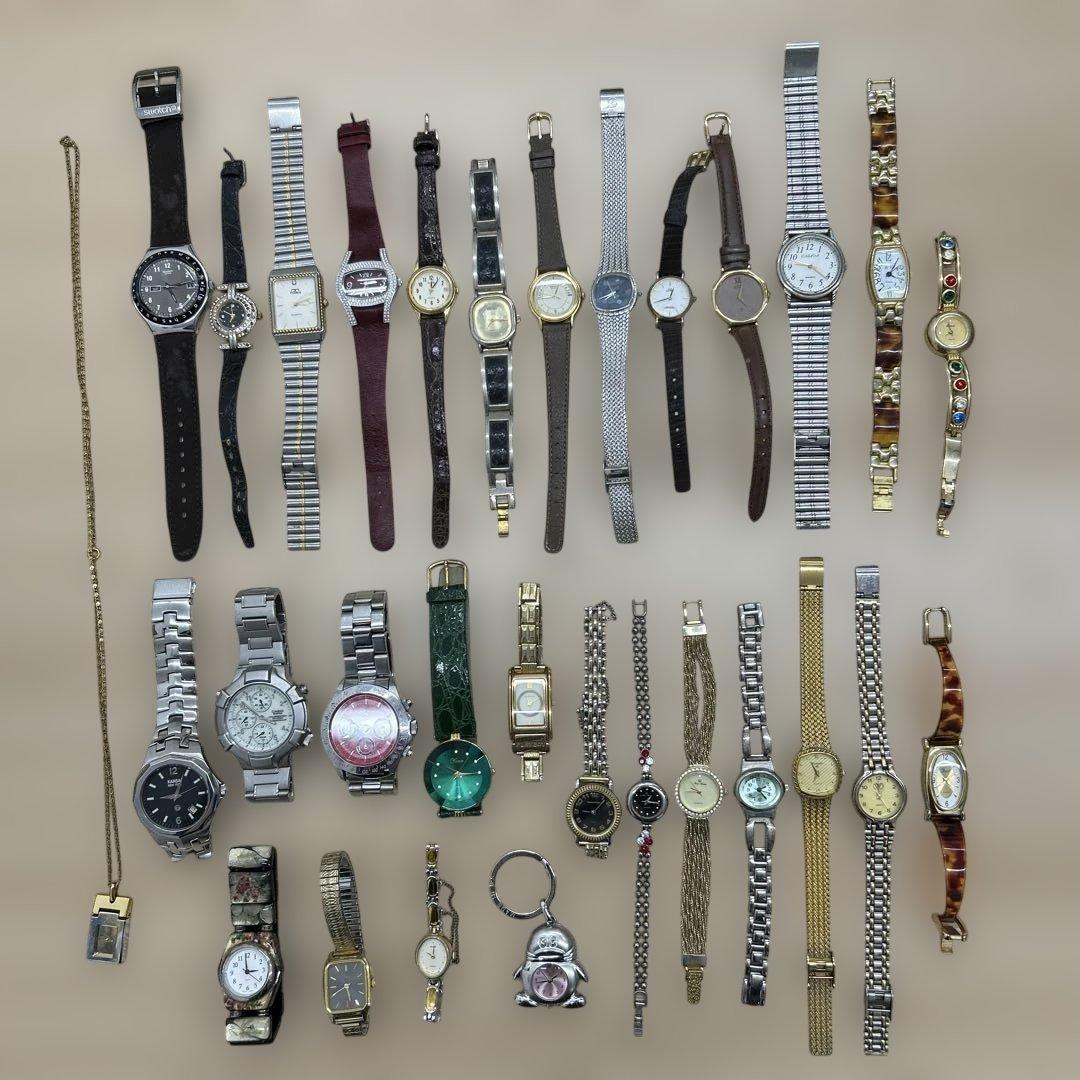 時計まとめ売り　セイコー　カシオ　ALBA等　30本