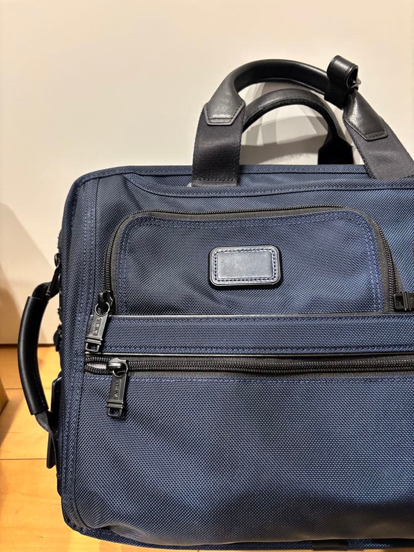 【極美品】TUMI SHIPS仕様　3way ネイビー