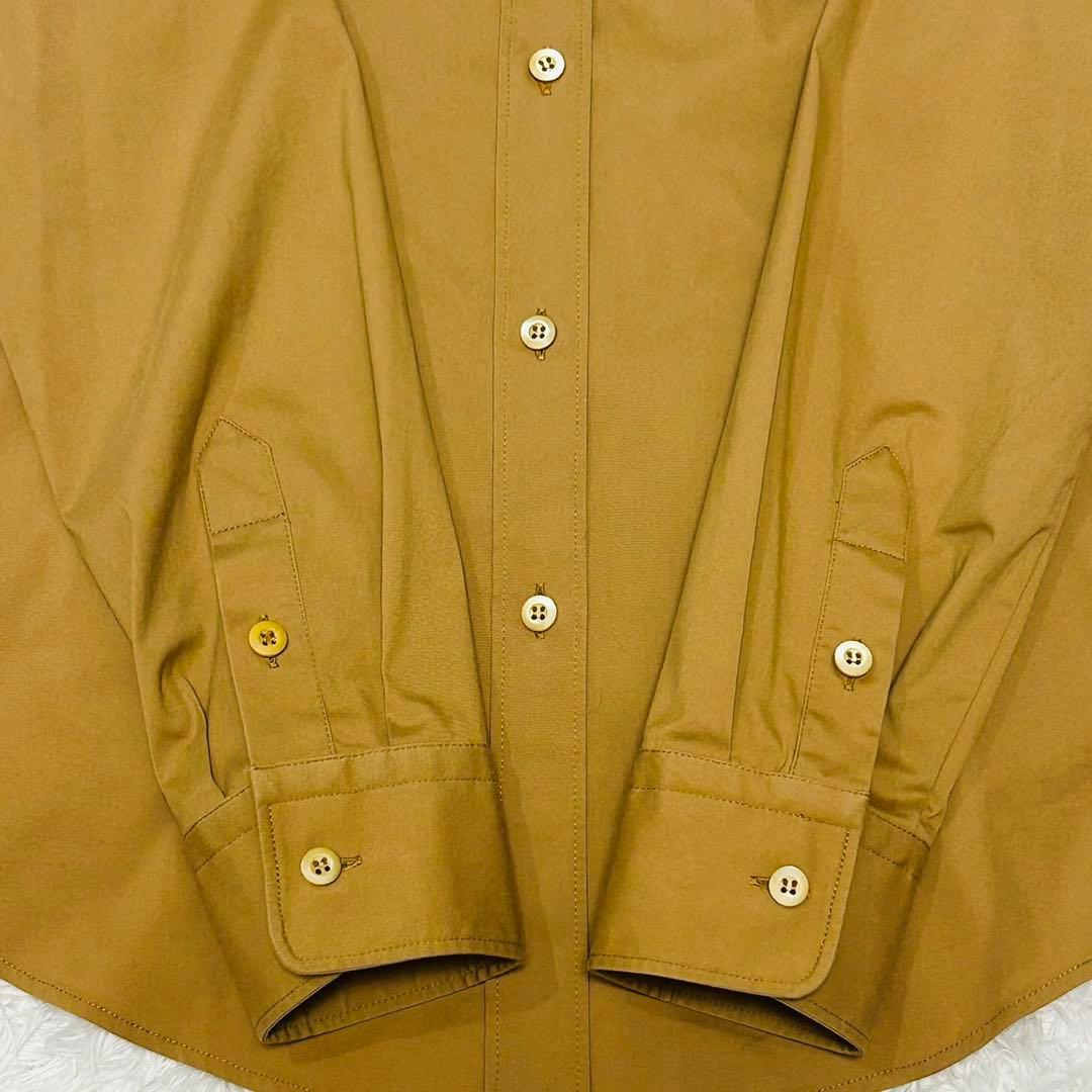 美品 プラダ トライアングルモチーフ オーバーサイズ 長袖 シャツ ウィメンズ