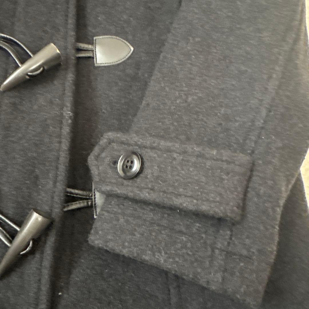 【未使用】イーストボーイ　ウール混ダッフルコート　黒　9号