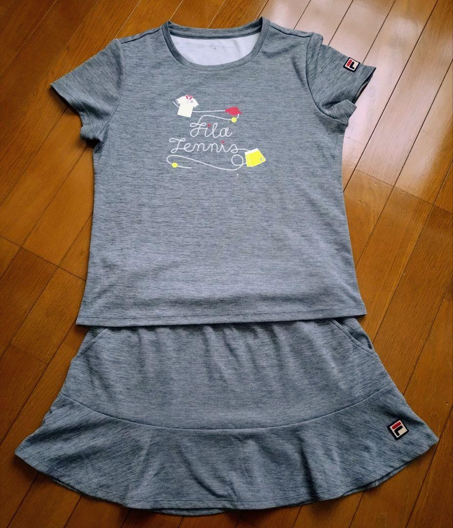 お値下げ☆フィラ☆テニスウェア☆スコートセット☆サイズXL