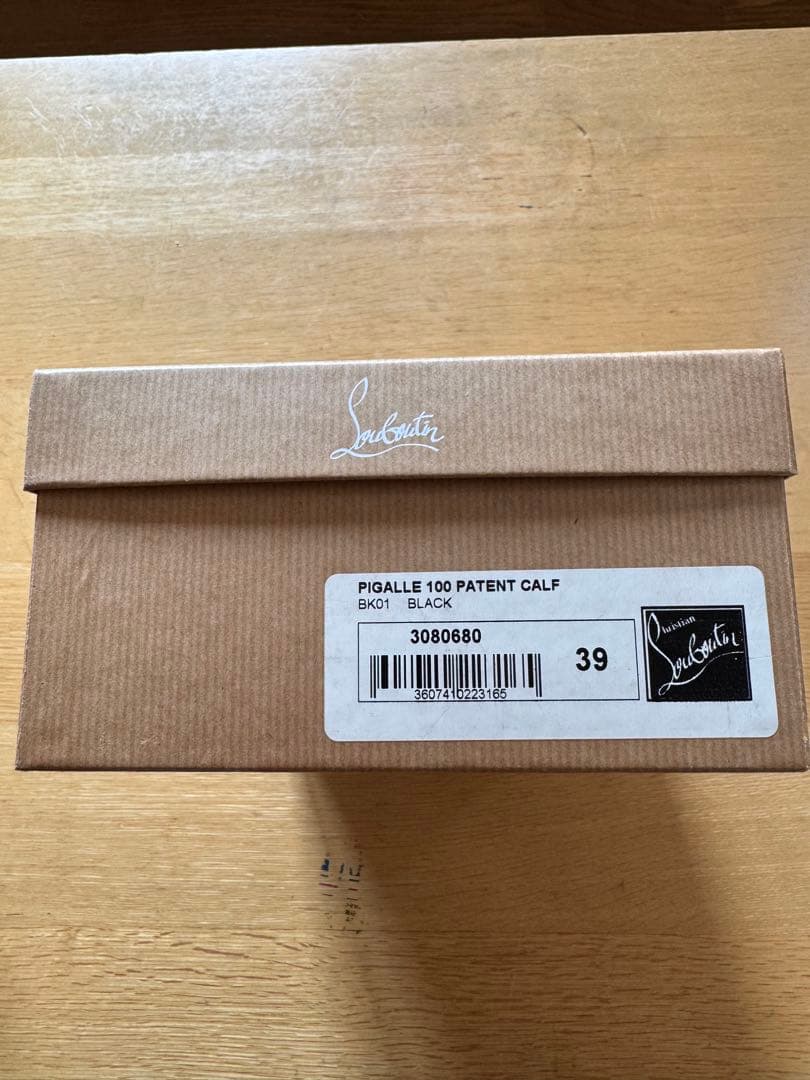 クリスチャンルブタン　Christian Louboutin 黒ヒール 39