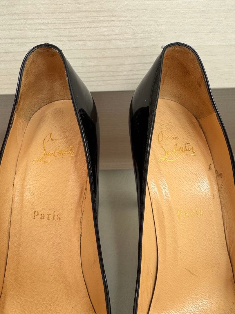 クリスチャンルブタン　Christian Louboutin 黒ヒール 39