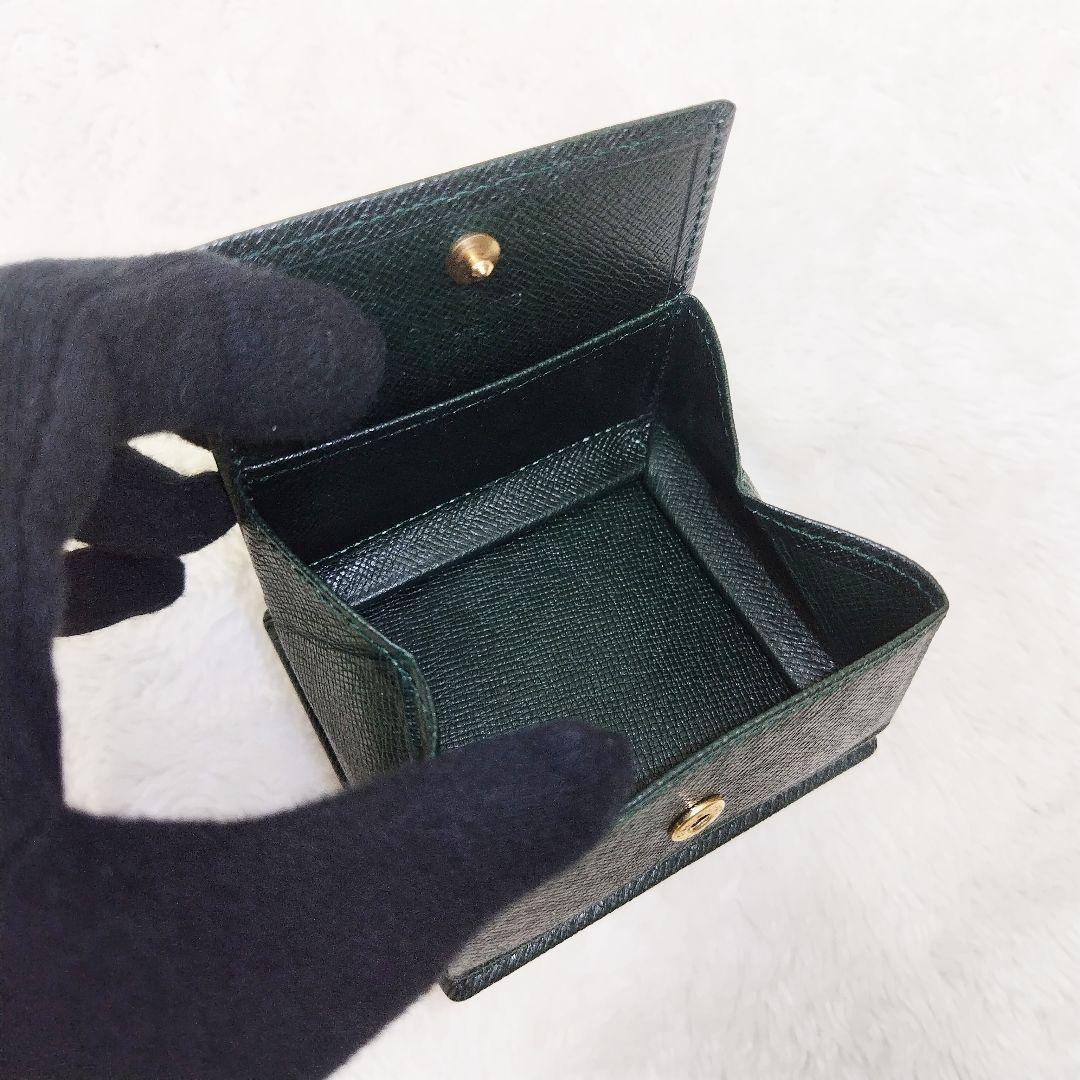 ルイヴィトン ケース 小銭入れ ダークグリーン ポルトモネボワット