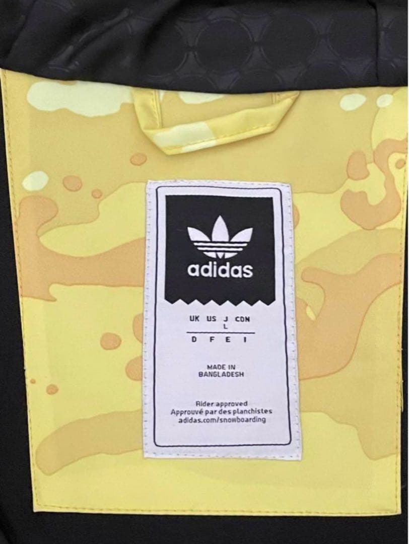 adidas スノーボードウェア ジャケット&パンツセット