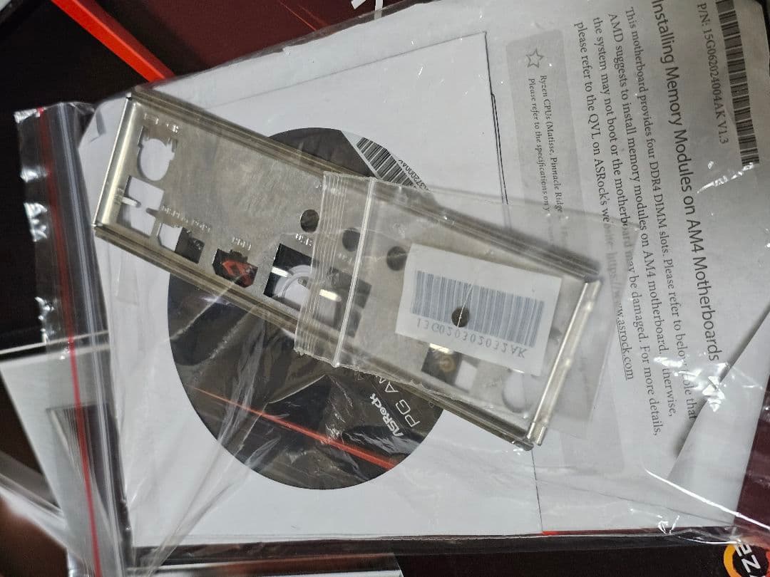 X570 Ryzen 5 3600 DDR4 8gb ×2 計 16GB