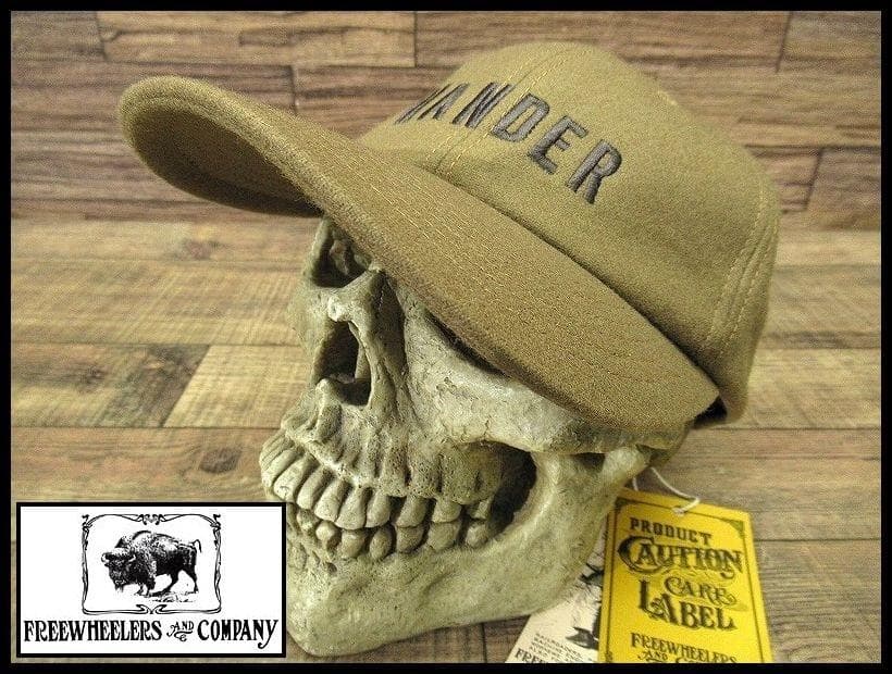 新品 フリーホイーラーズ WANDER ベースボール キャップ キャメル F ①
