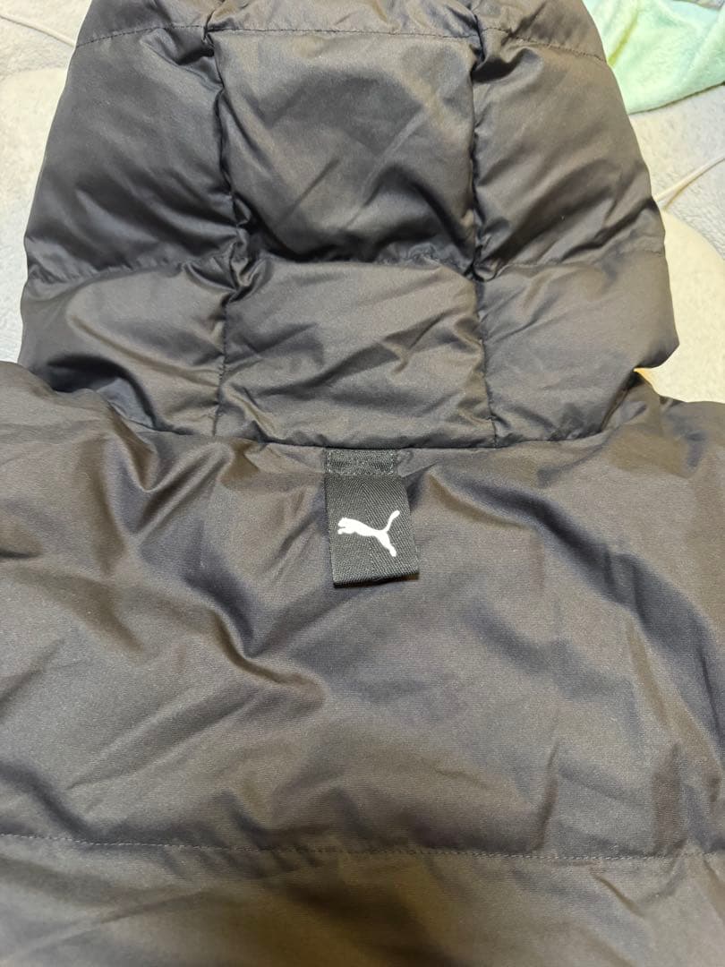 【美品】プーマ　 ᒪサイズ　レディース ベンチコート ダウンコート　ロング　黒