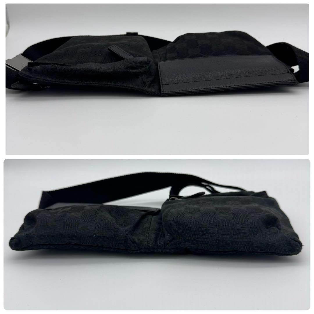 【月末セール】GUCCI グッチ ウエストバッグ ボディバッグ GG キャンバス