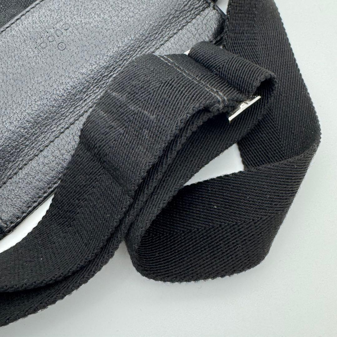 【月末セール】GUCCI グッチ ウエストバッグ ボディバッグ GG キャンバス