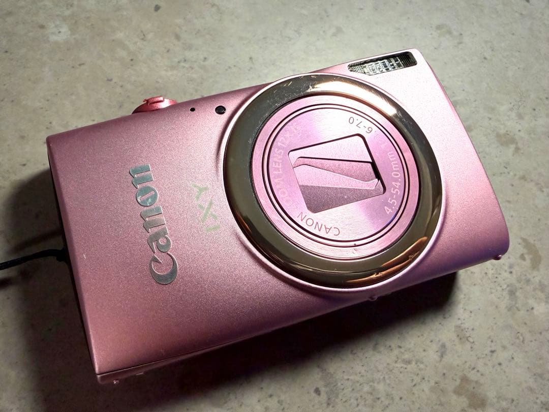 【完動 美品】Canon IXY 630 コンデジ ピンク 動作確認済