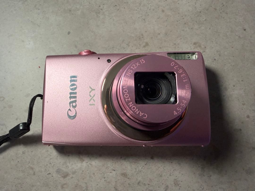 【完動 美品】Canon IXY 630 コンデジ ピンク 動作確認済