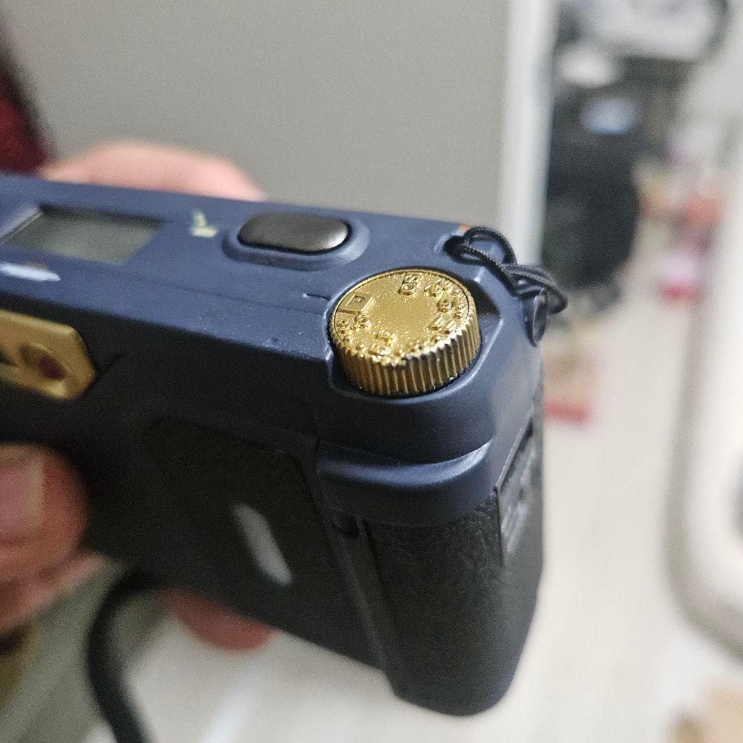 世界に一台フルカスタム RICOH GR21 | ダークネイビーカラ 一仕上げ