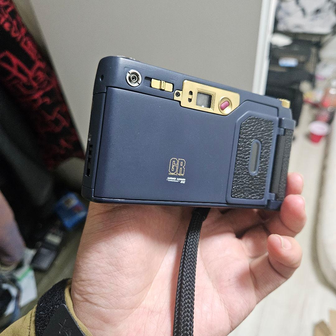 世界に一台フルカスタム RICOH GR21 | ダークネイビーカラ 一仕上げ