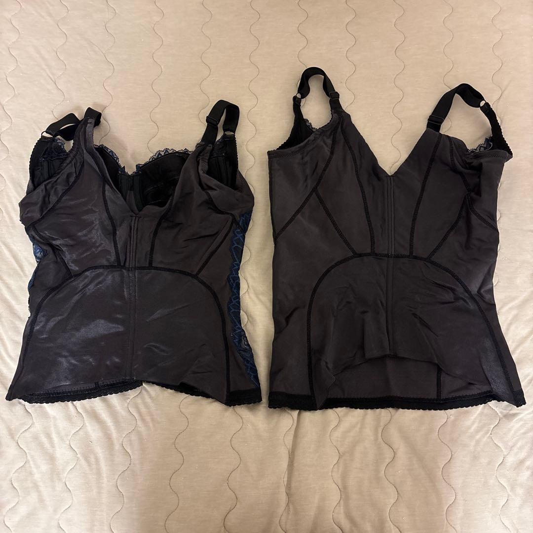 ゆ*ん様 MARUKO カーヴィシャスカレス コントロールキャミソール ロングブ