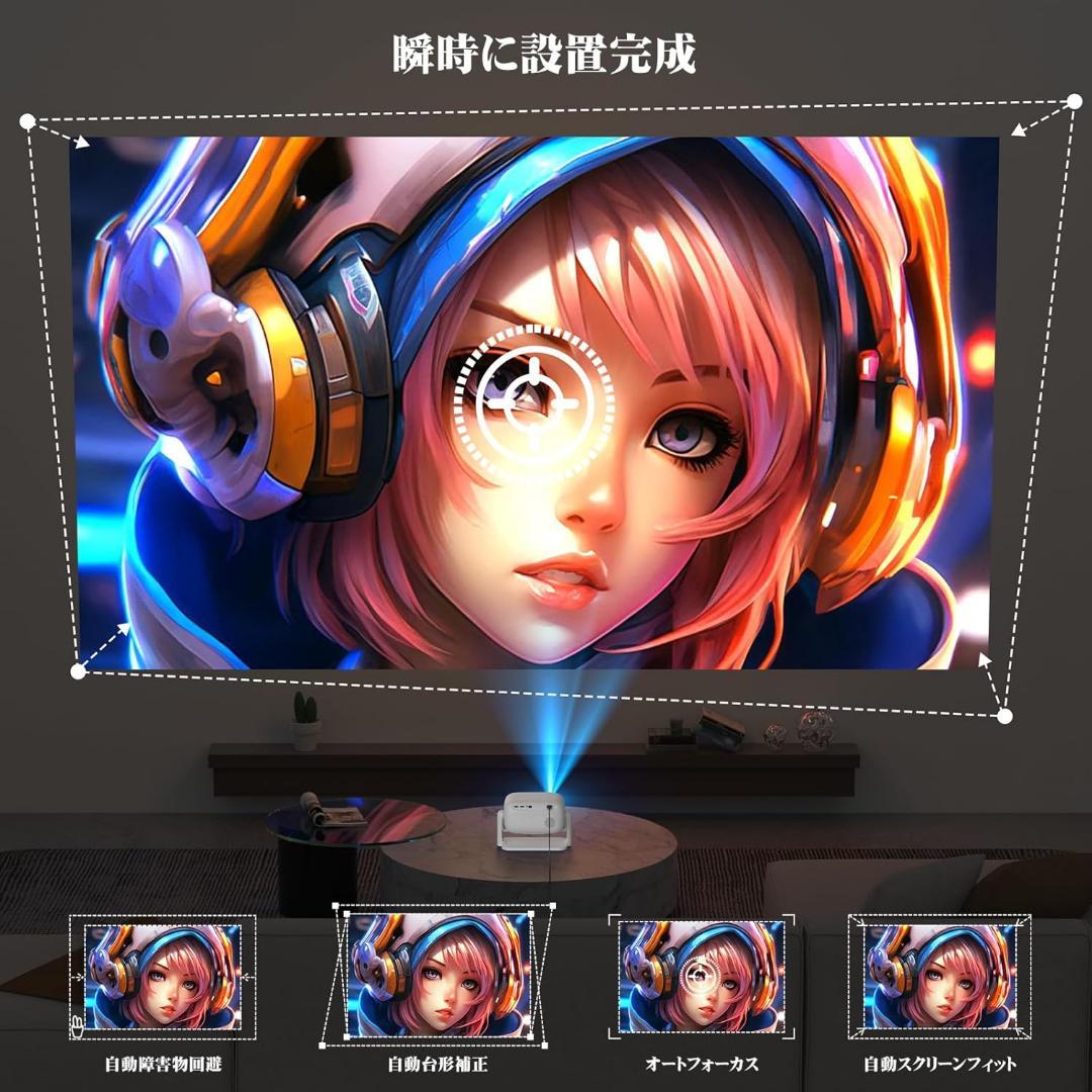 値下げ✨新品✨ プロジェクター ✨Netflix公式認証ブランド✨BETTDOW