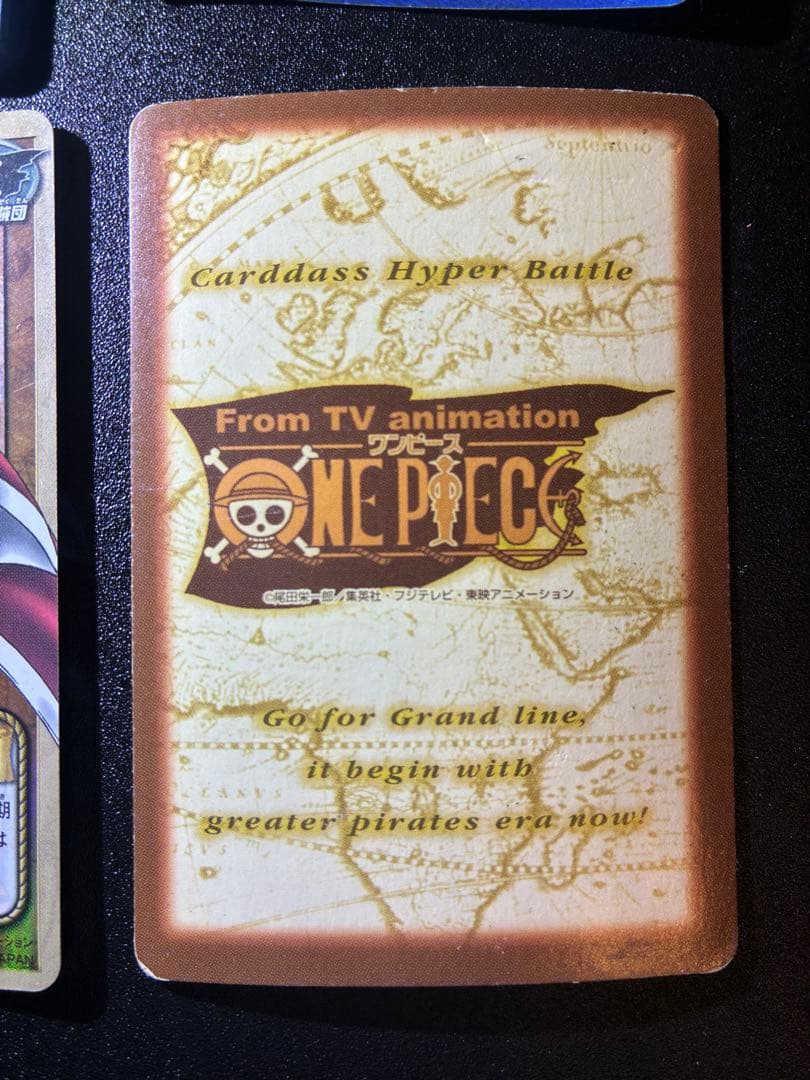 初期　旧　ワンピースカード　ルフィ　ナミ　ドラゴン　4枚セット