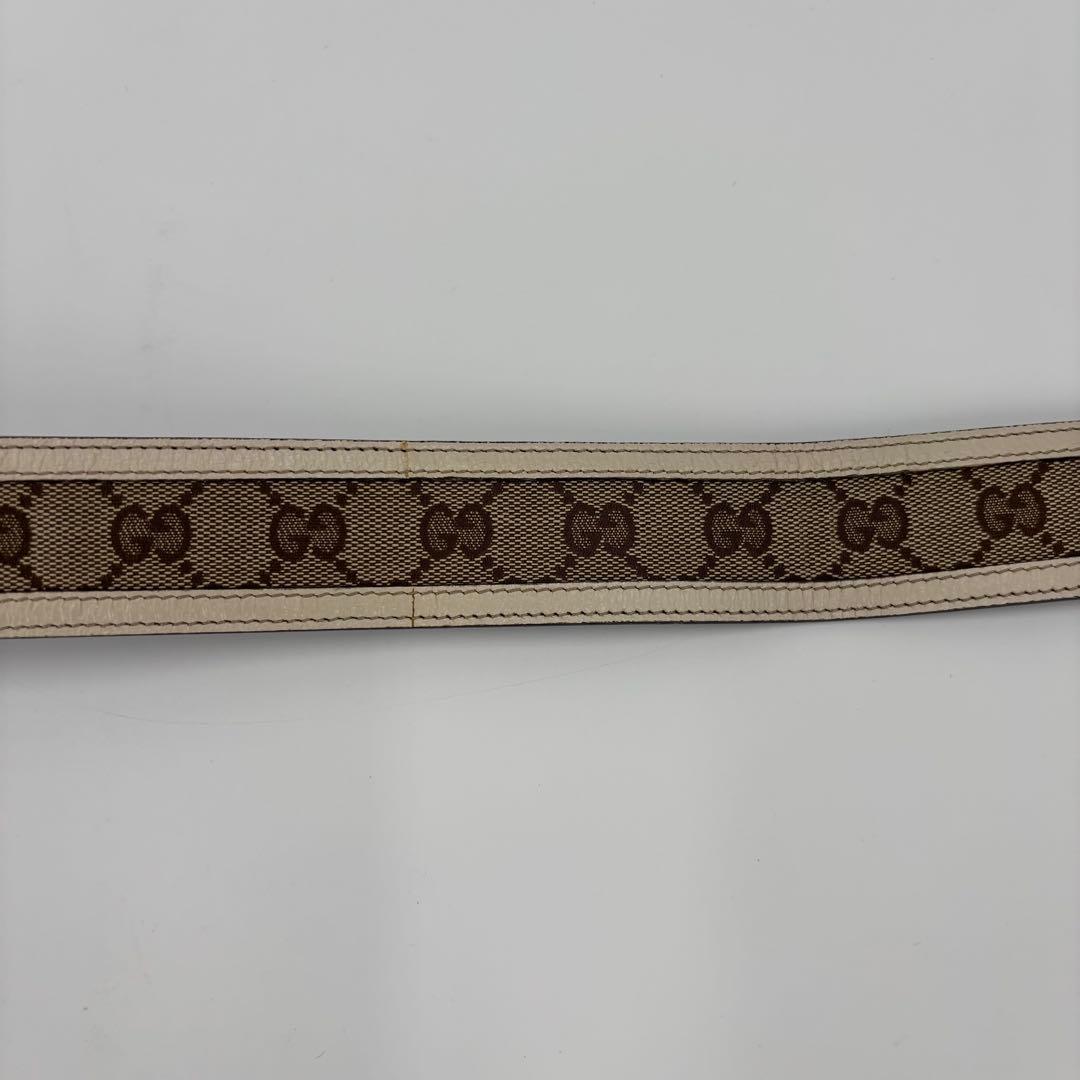 GUCCI ベルト インターロッキング G ブラウン ゴールド