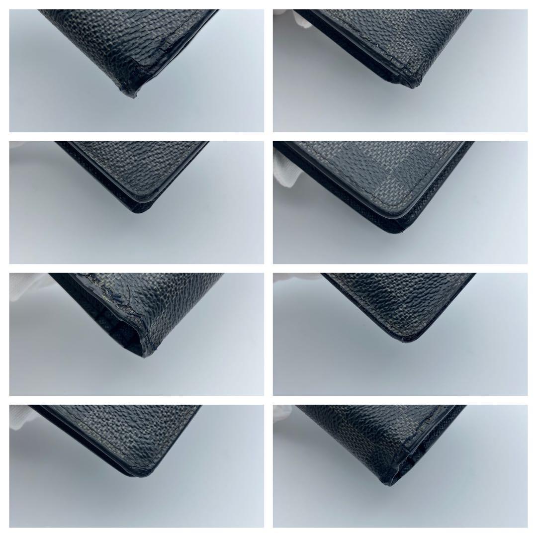 ルイヴィトン ダミエ グラフィット N62665 ポルトフォイユ ブラザ 長財布