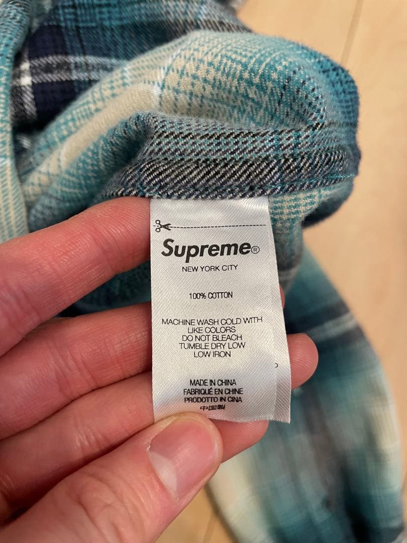 Supreme ShadowPlaid Flannel Shirt シュプリーム