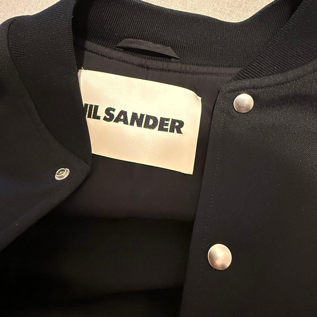 JIL SANDER ブラック ボンバージャケット