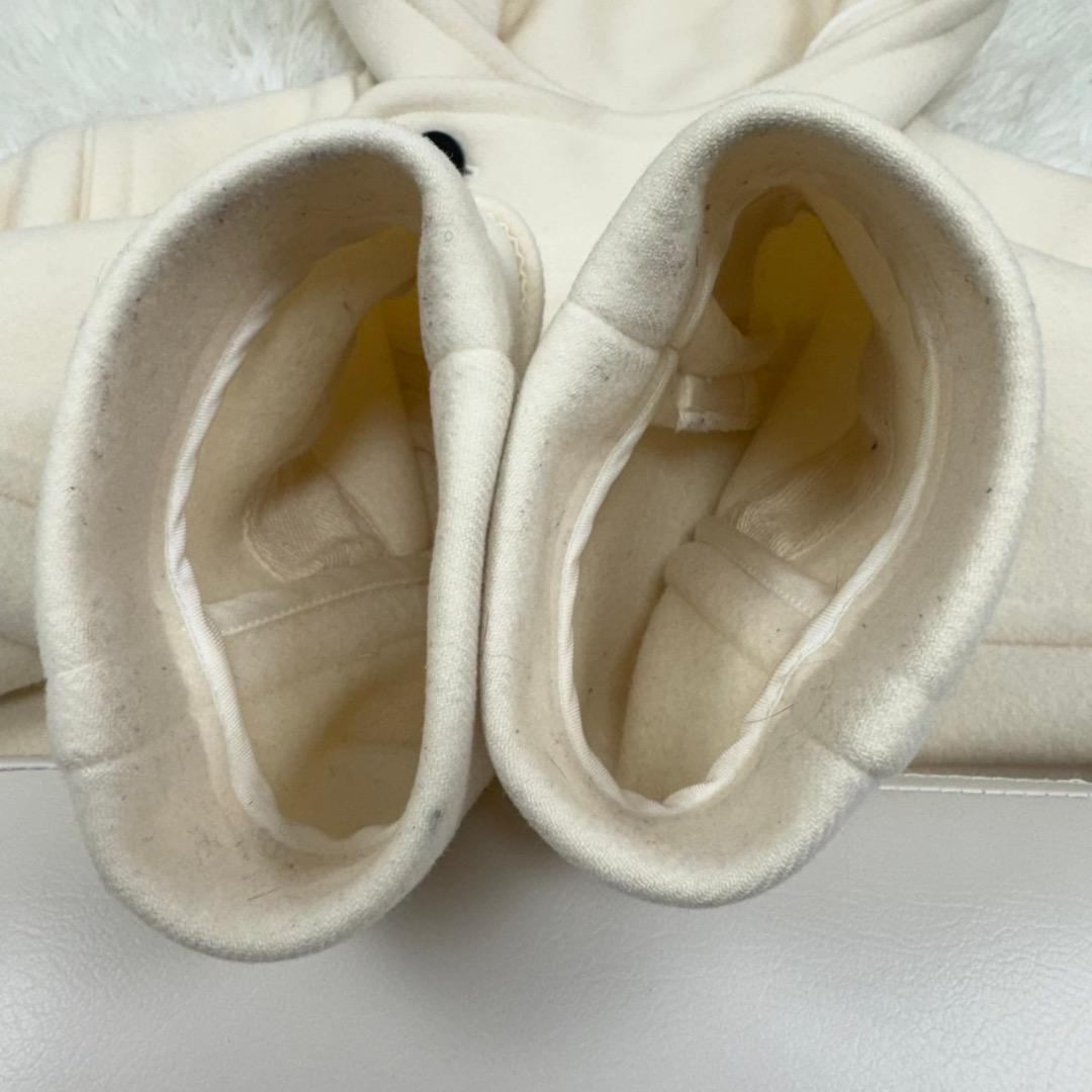 美品✨マカフィー トゥモローランド ロングダッフルコート アイボリー 36 S