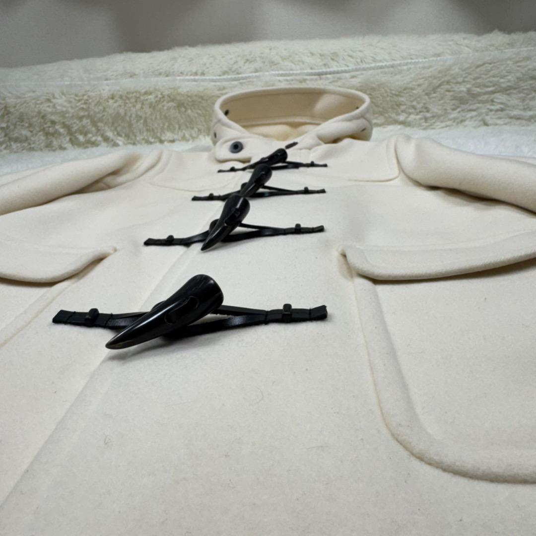 美品✨マカフィー トゥモローランド ロングダッフルコート アイボリー 36 S