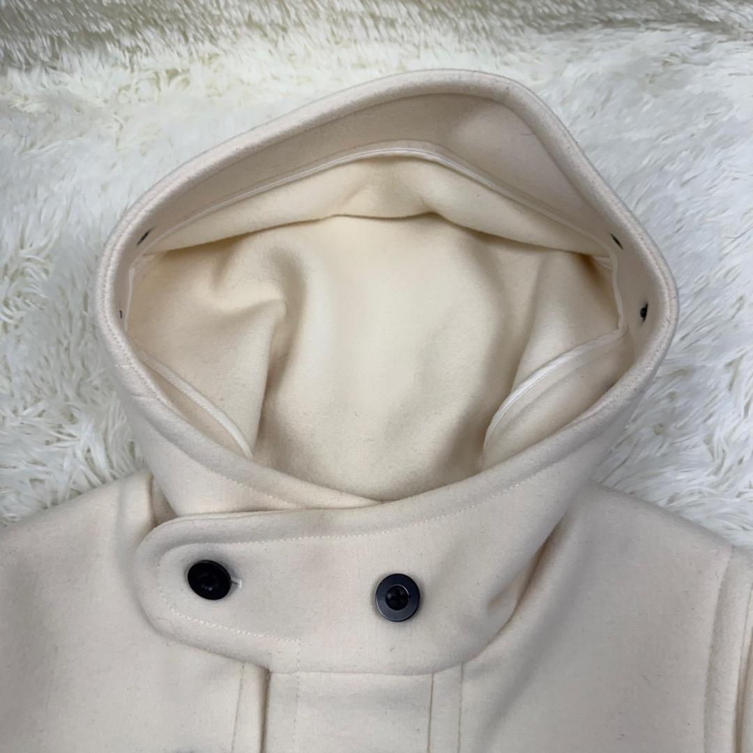 美品✨マカフィー トゥモローランド ロングダッフルコート アイボリー 36 S