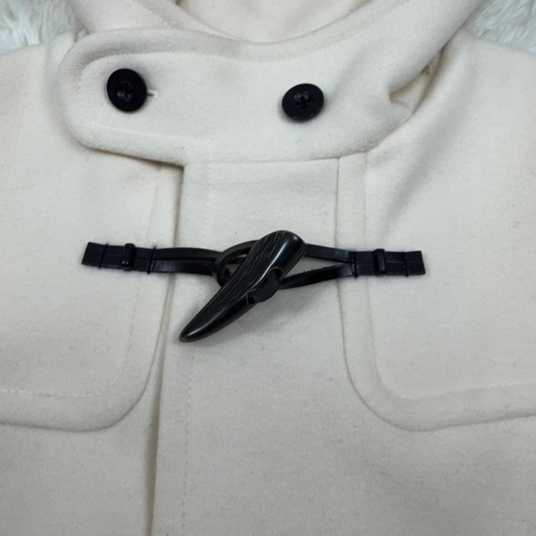 美品✨マカフィー トゥモローランド ロングダッフルコート アイボリー 36 S