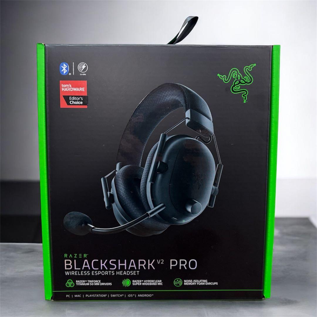 【美品】Razer BlackShark V2 Proアップグレードモデル