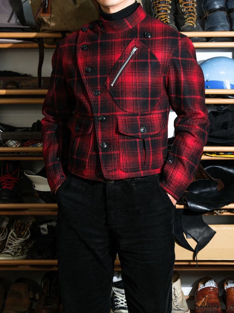 レザートグス 1920年代スタイル レーシングトグス レコードブレーカー