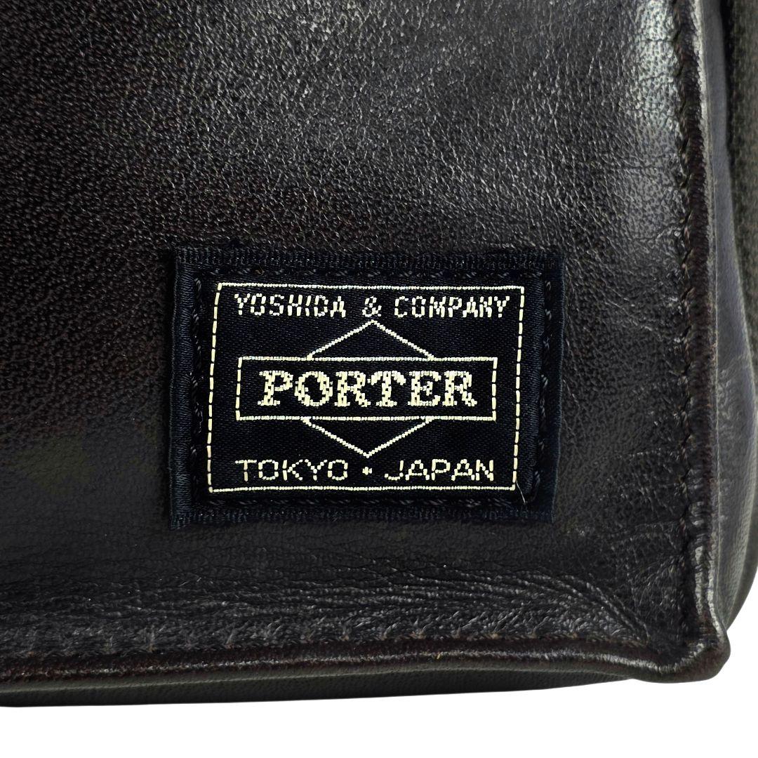 美品 ポーター PORTER 吉田カバン アメイズ ウエストバッグ ボディバッグ