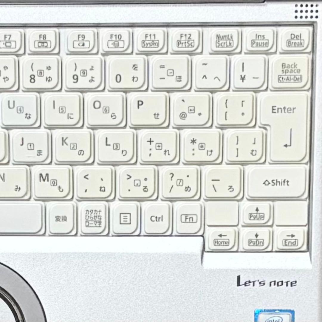 パナソニック ノートPC レッツノート Win11 i5第8世代 DVD SSD