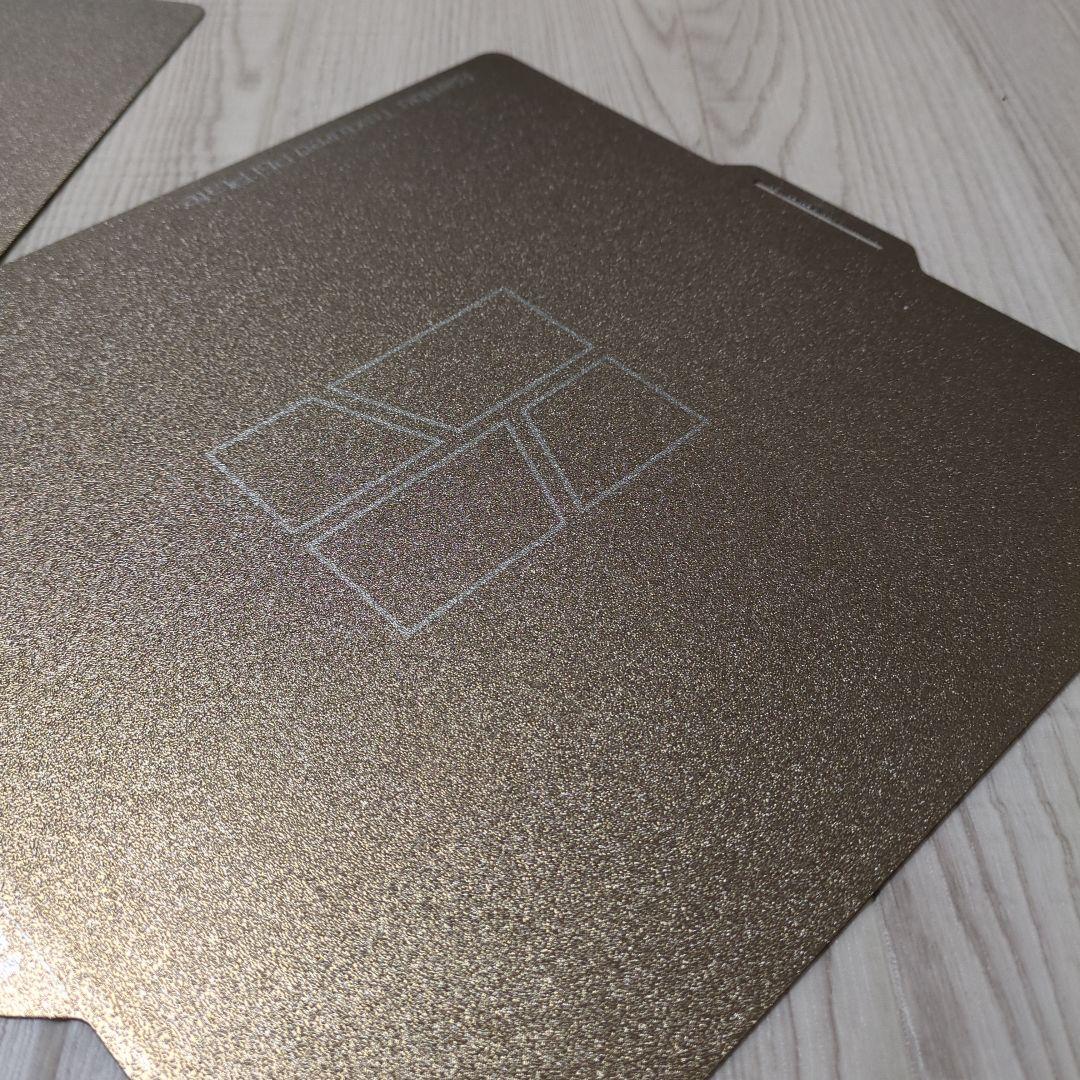 【純正】Bambu Lab テクスチャードPEIプレート 3枚セット 美品