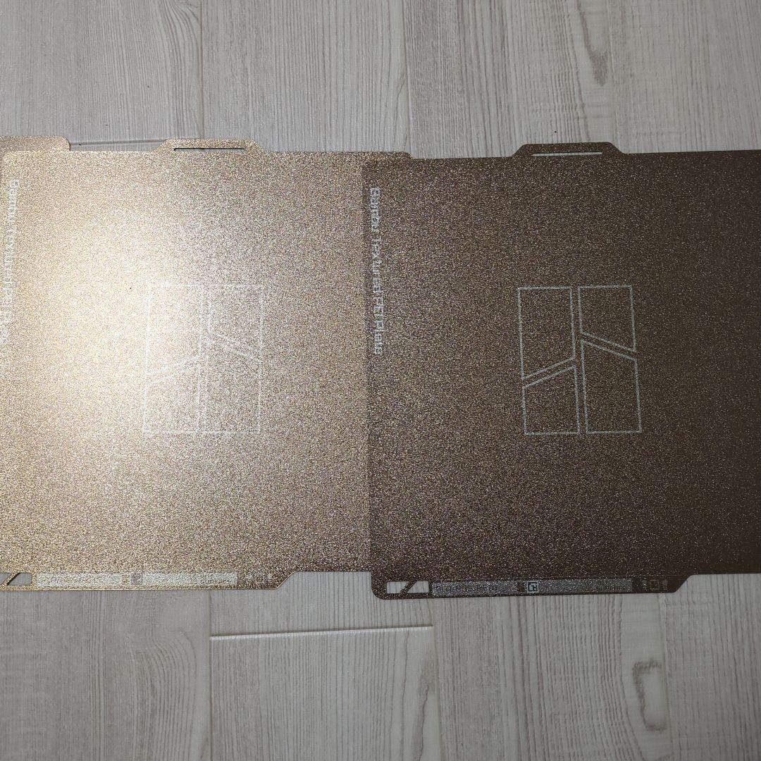 【純正】Bambu Lab テクスチャードPEIプレート 3枚セット 美品
