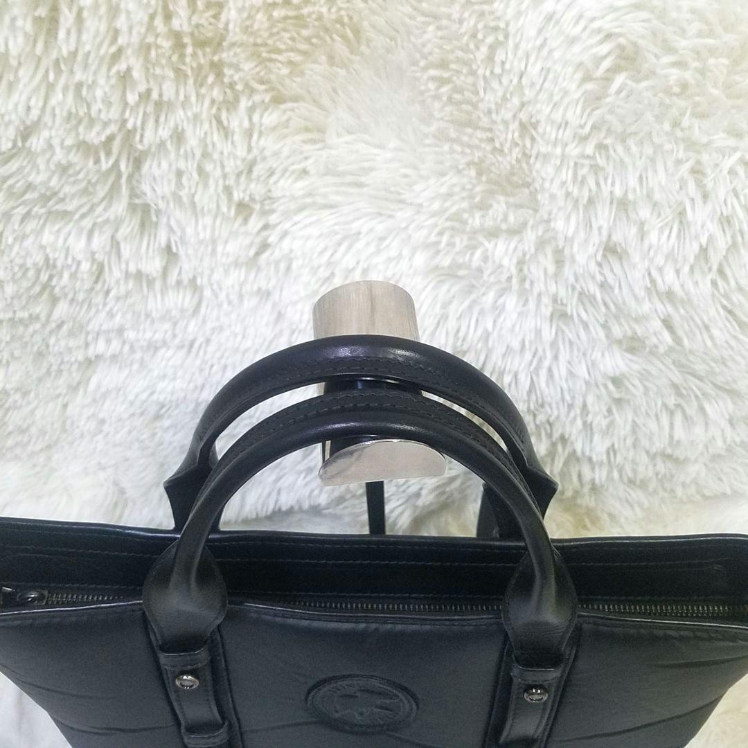 【極美品】HUNTING WORLD トートバッグ バチュークロス 大容量 黒