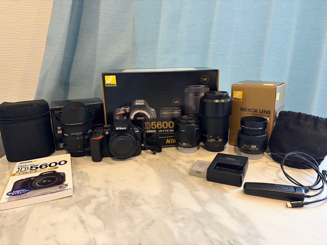 Nikon D5600 レンズ4本セット
