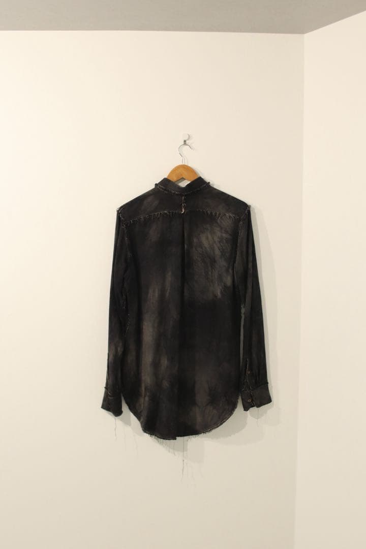 Arakiyuu シルクシャツ　黒