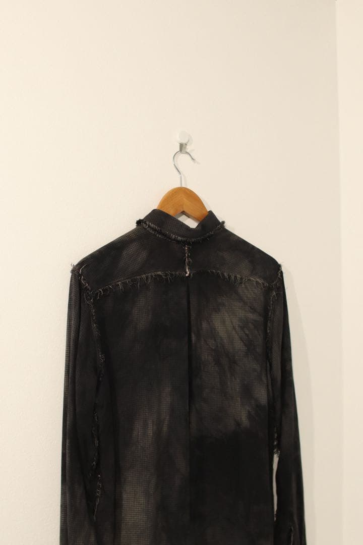 Arakiyuu シルクシャツ　黒